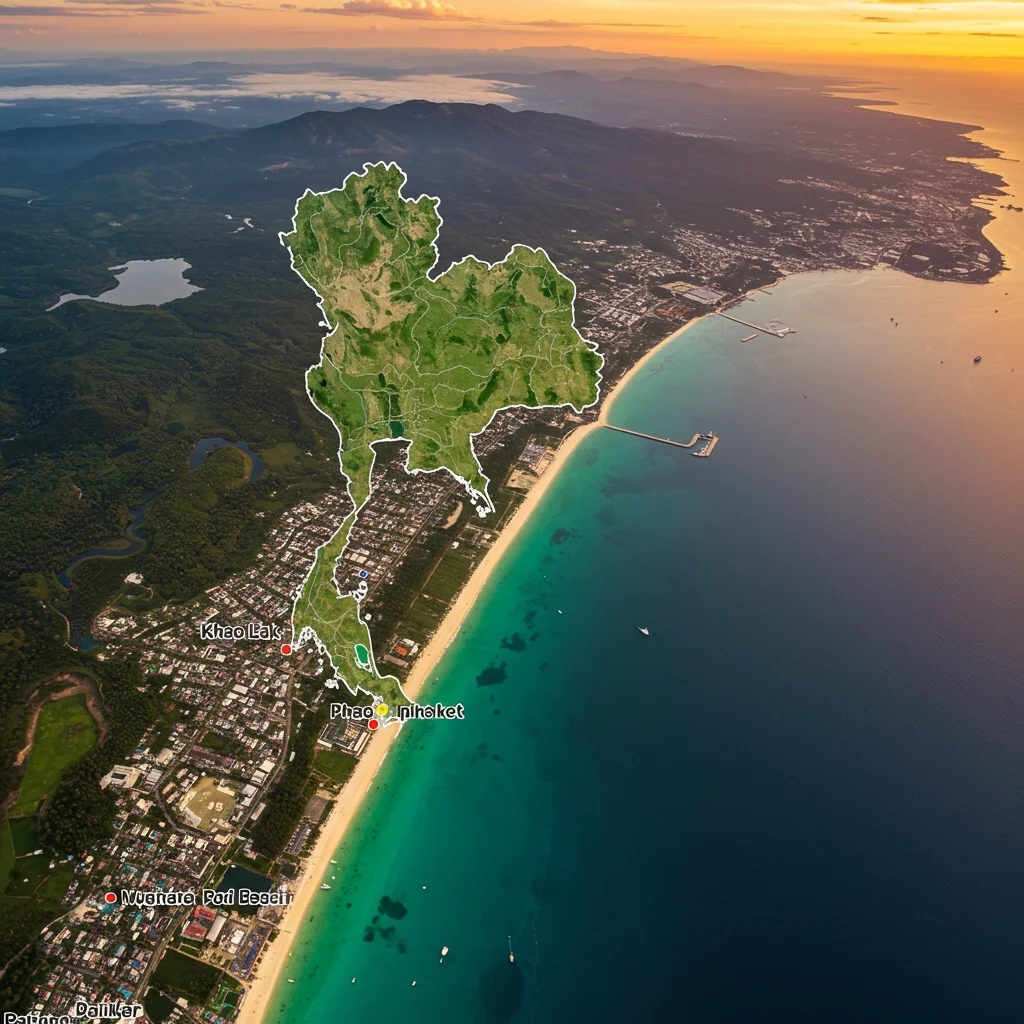 Where Are Khao Lak and Phuket Located?