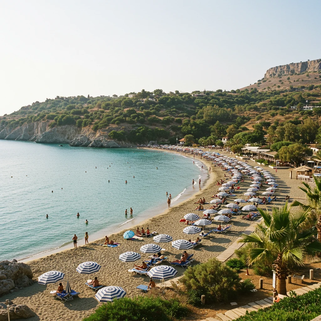 Where Is Tsambika Beach Located?